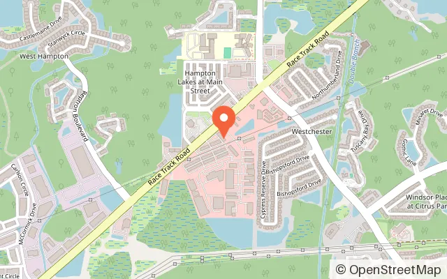 Map showing K Peas Place in Tampa, FL