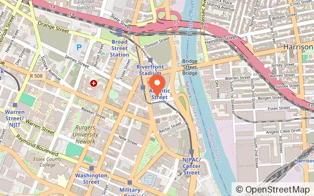 Map showing Method Climbing Gym in Newark, NJ
