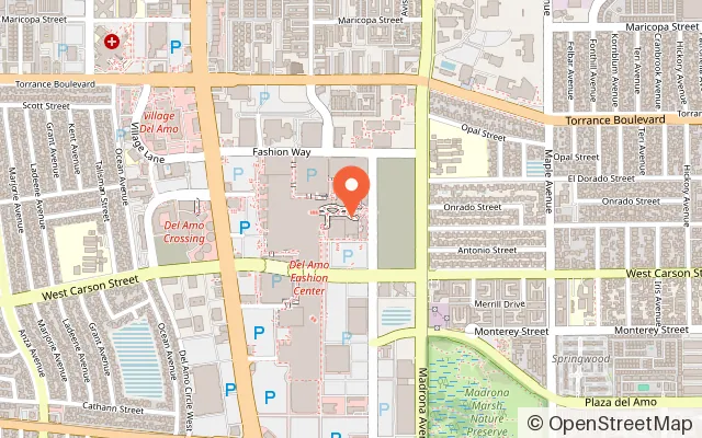 Map showing DIG IT in Torrance, CA