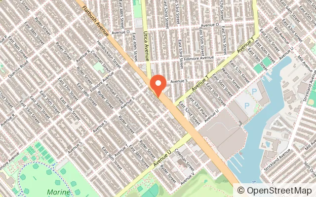 Map showing Max Adventures Kids Birthday Party Place in Brooklyn, NY