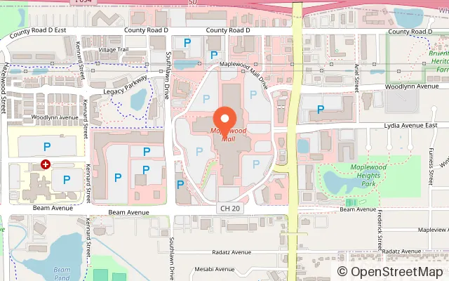 Map showing Twin City Slime in St Paul, MN