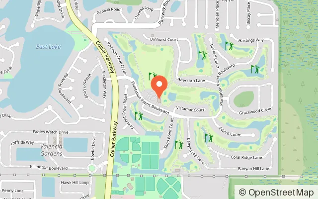 Map showing Mulligans Mini Golf in Land O' Lakes, FL