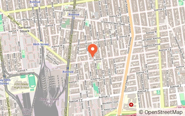 Map showing Sweetspot Playhouse in Brooklyn, NY
