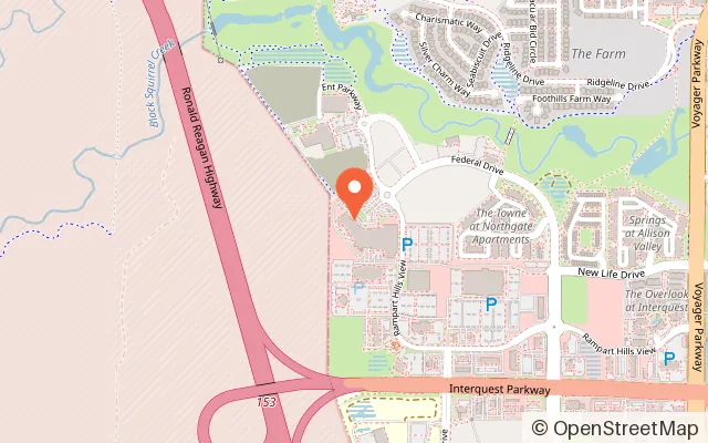 Map showing Great Wolf Lodge | Colorado Springs in Colorado Springs, CO