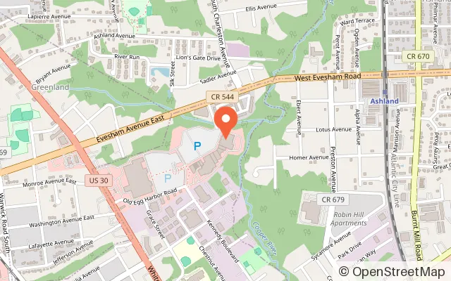 Map showing Nova Trampoline and Adventure Park Somerdale NJ in Somerdale, NJ