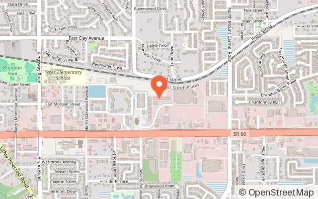 Map showing We Rock the Spectrum - Tampa in Brandon, FL
