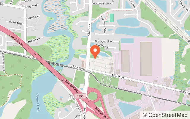 Map showing Play Jungle in Jacksonville, FL