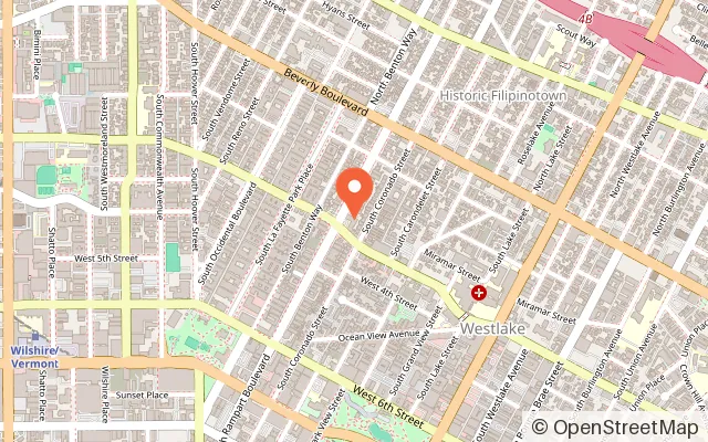 Map showing Kool Kids Club - Indoor Playground & Birthday Party in Los Angeles in Los Angeles, CA