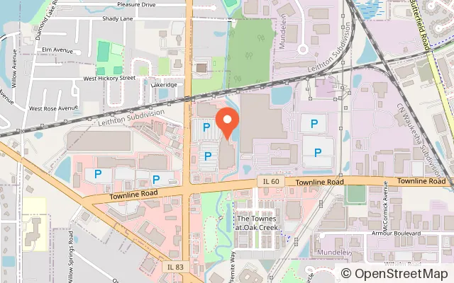 Map showing Kids Empire Mundelein in Mundelein, IL