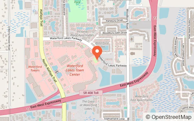 Map showing PopStroke in Orlando, FL