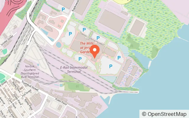 Map showing Round1 Bowling & Arcade - Elizabeth in Elizabeth, NJ