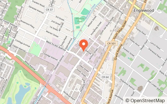 Map showing Lily and Liam in Englewood, NJ