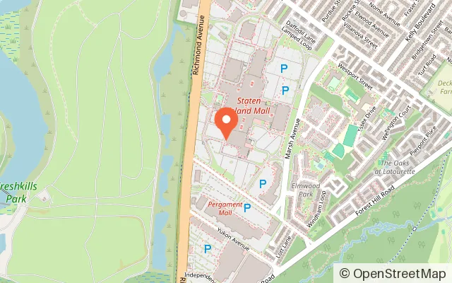 Map showing Pokiddo Indoor Active Park in Staten Island, NY