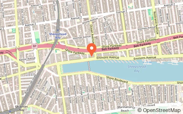 Map showing Masal Indoor Playground in Brooklyn, NY