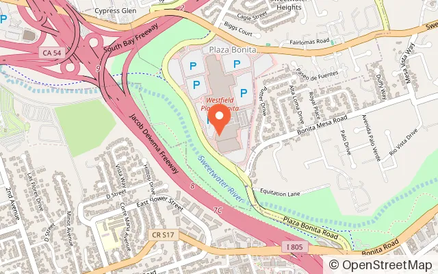 Map showing FUNBOX Bounce & Party Center in National City, CA