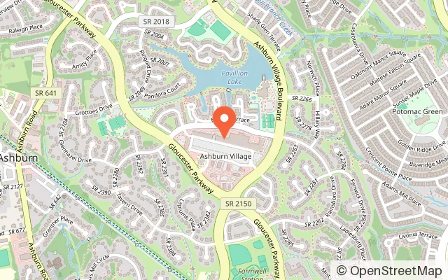 Map showing Play Street Museum - Ashburn in Ashburn, VA