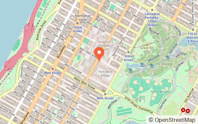 Map showing Play Street Museum - Upper West Side in New York, NY