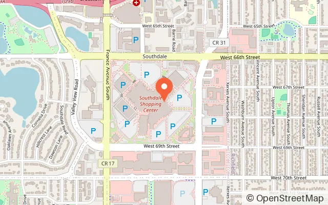 Map showing Lock and Key Escape Rooms in Edina, MN