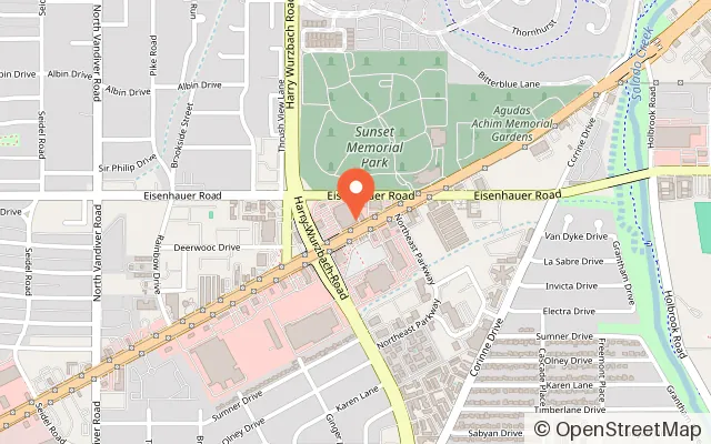 Map showing DragonClaw - Claw Machine Arcade in San Antonio, TX