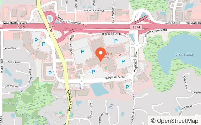 Map showing Be with Me Playseum Minnesota in Minnetonka, MN