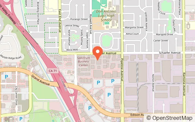 Map showing Party Kingdom in Chino, CA