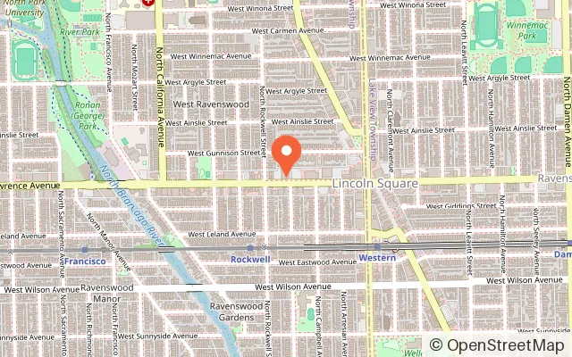 Map showing Fit City Kids in Chicago, IL