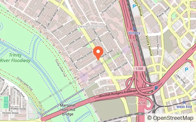 Map showing Glow or Go in Dallas, TX