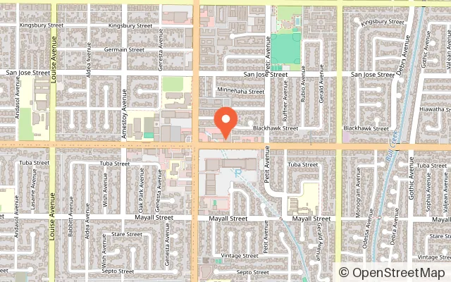 Map showing My Lil Town in Granada Hills, CA