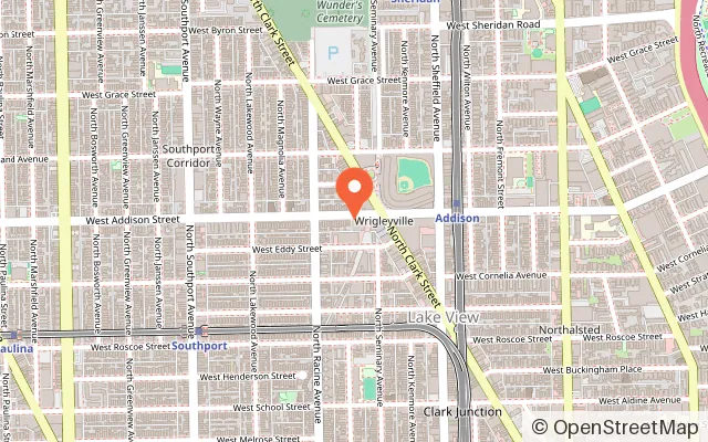 Map showing Movement Wrigleyville in Chicago, IL