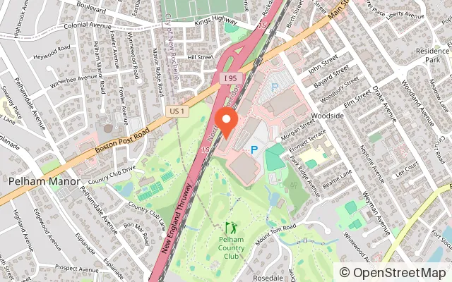 Map showing Cloudbound New Rochelle in New Rochelle, NY