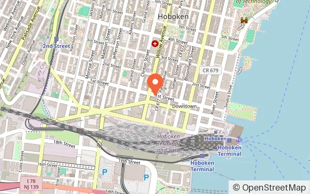 Map showing Mothership IRL in Hoboken, NJ