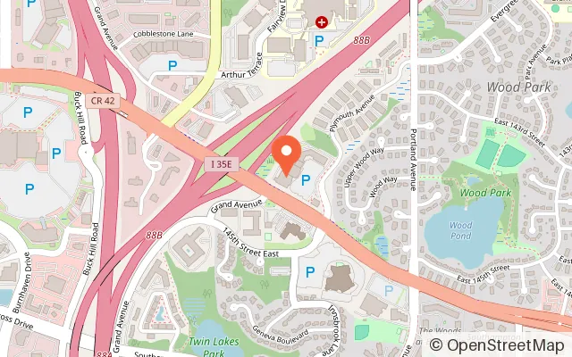 Map showing Big Air Burnsville in Burnsville, MN