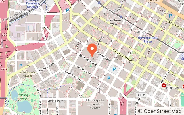Map showing Escape The Room Minneapolis in Minneapolis, MN