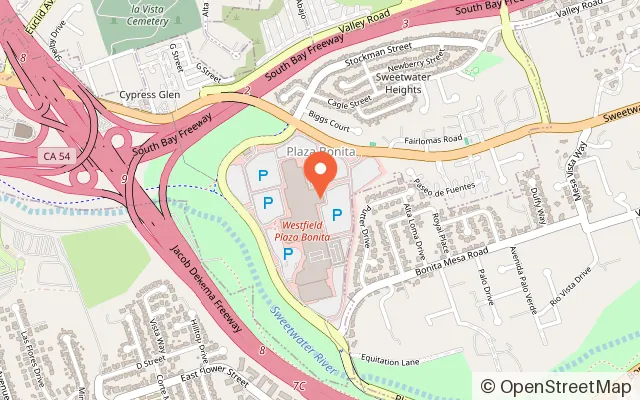 Map showing Round1 Bowling & Arcade - National City in National City, CA