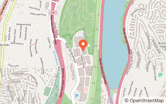 Map showing Monster Mini Golf Yonkers in Yonkers, NY