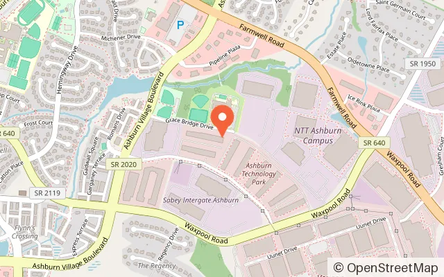 Map showing Mommy Time in Ashburn, VA