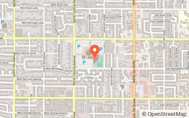 Map showing FLC in Phoenix, AZ