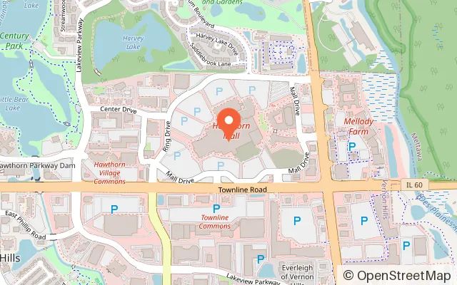 Map showing FunFlatables - Vernon Hills in Vernon Hills, IL