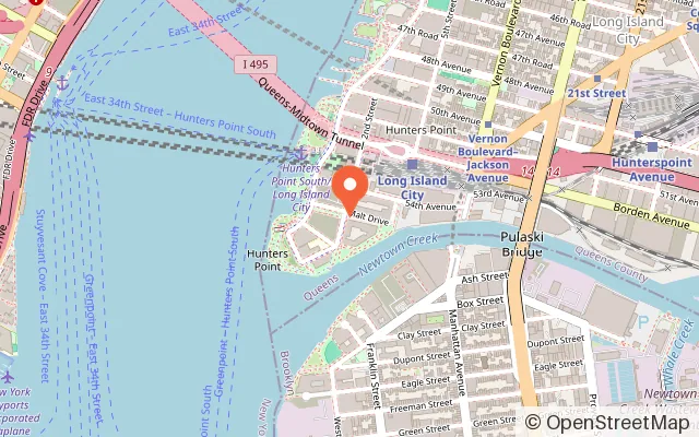 Map showing Nana’s Wonderland LIC in Long Island City, NY