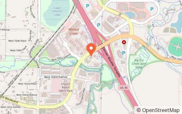 Map showing Play Street Museum - Westminster in Westminster, CO