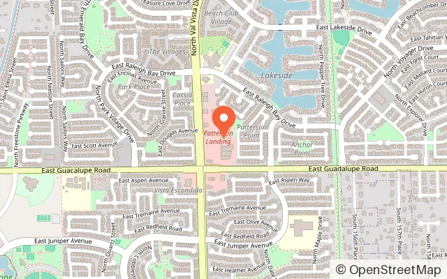 Map showing Elevate Trampoline Park - Gilbert in Gilbert, AZ
