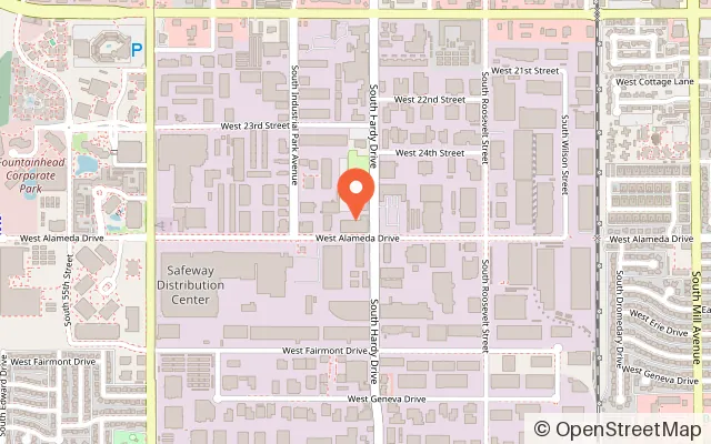 Map showing Bouldering Project - Tempe in Tempe, AZ