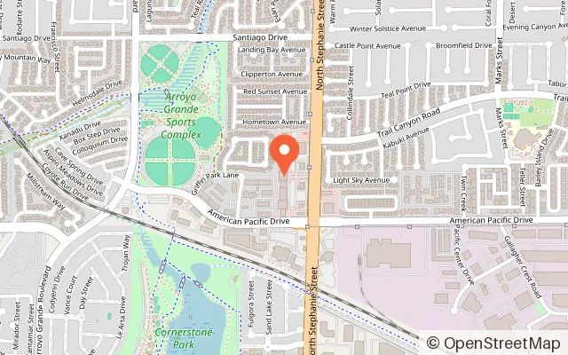 Map showing Kids Empire Henderson in Henderson, NV