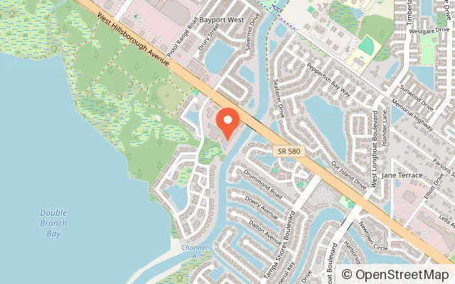 Map showing Mr. Putters Miniature Golf in Tampa, FL