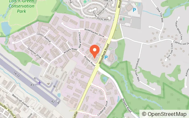 Map showing We Rock the Spectrum - Gaithersburg in Gaithersburg, MD