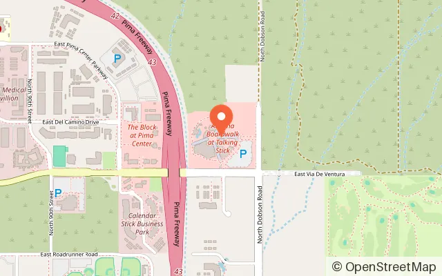 Map showing Museum of Illusions Scottsdale in Scottsdale, AZ