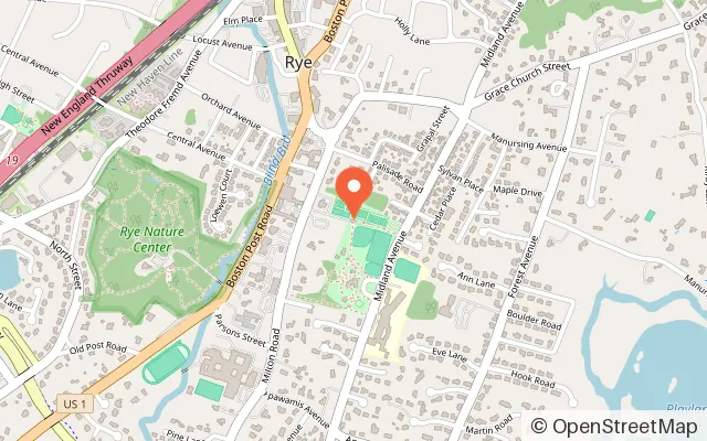 Map showing TIG + ME Rye in Rye, NY