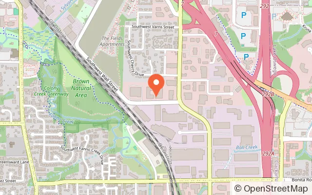 Map showing LEKA Playland in Tigard, OR
