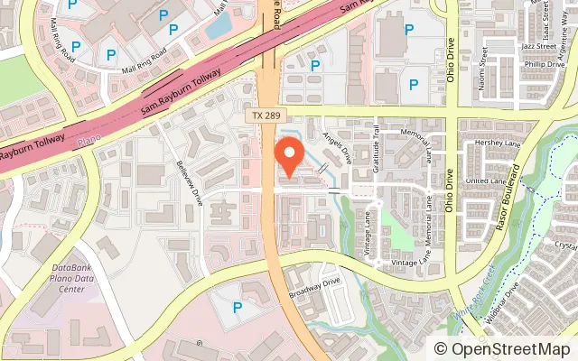 Map showing Cheeky Monkeys - Plano in Plano, TX
