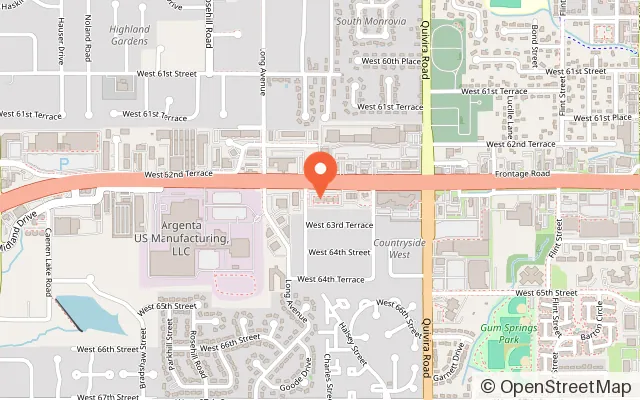 Map showing Superkidz Club in Shawnee, KS
